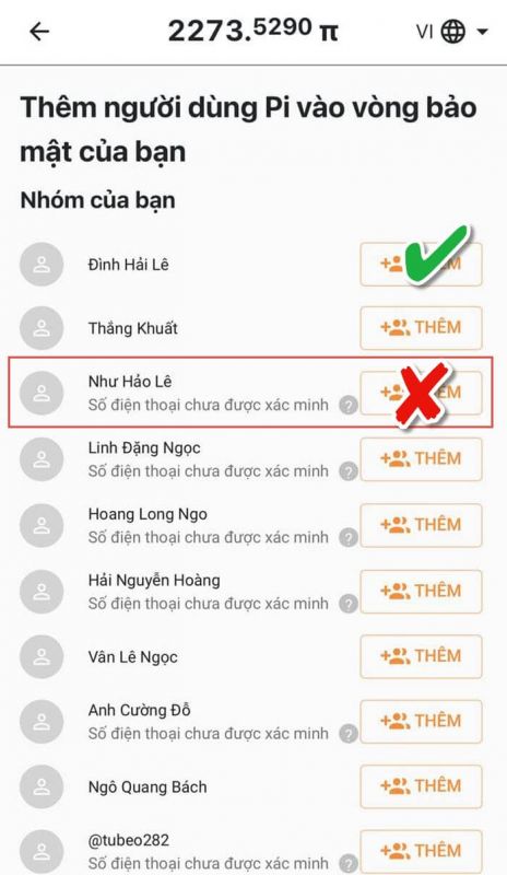 Thêm vtbm từ nhóm