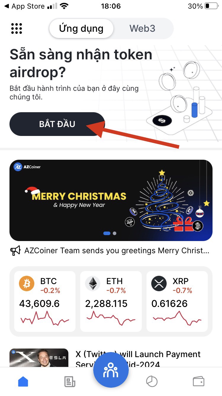 Bắt đầu khai thác đồng AZCoiner