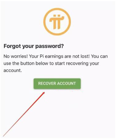 Khôi phục mật khẩu Pi Network